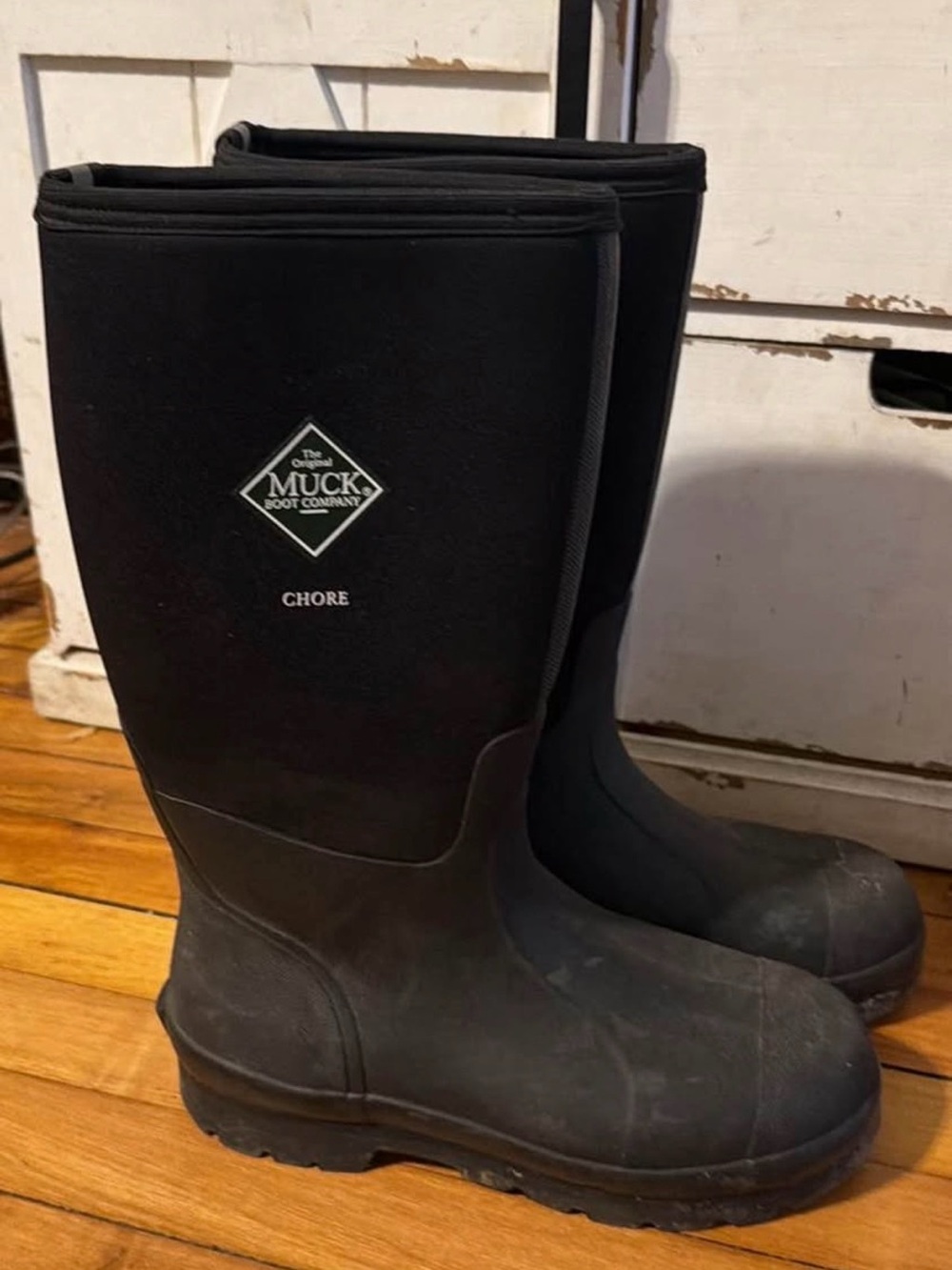 Muck Boot Company Chore Men’s Black Waterproof Work Boots